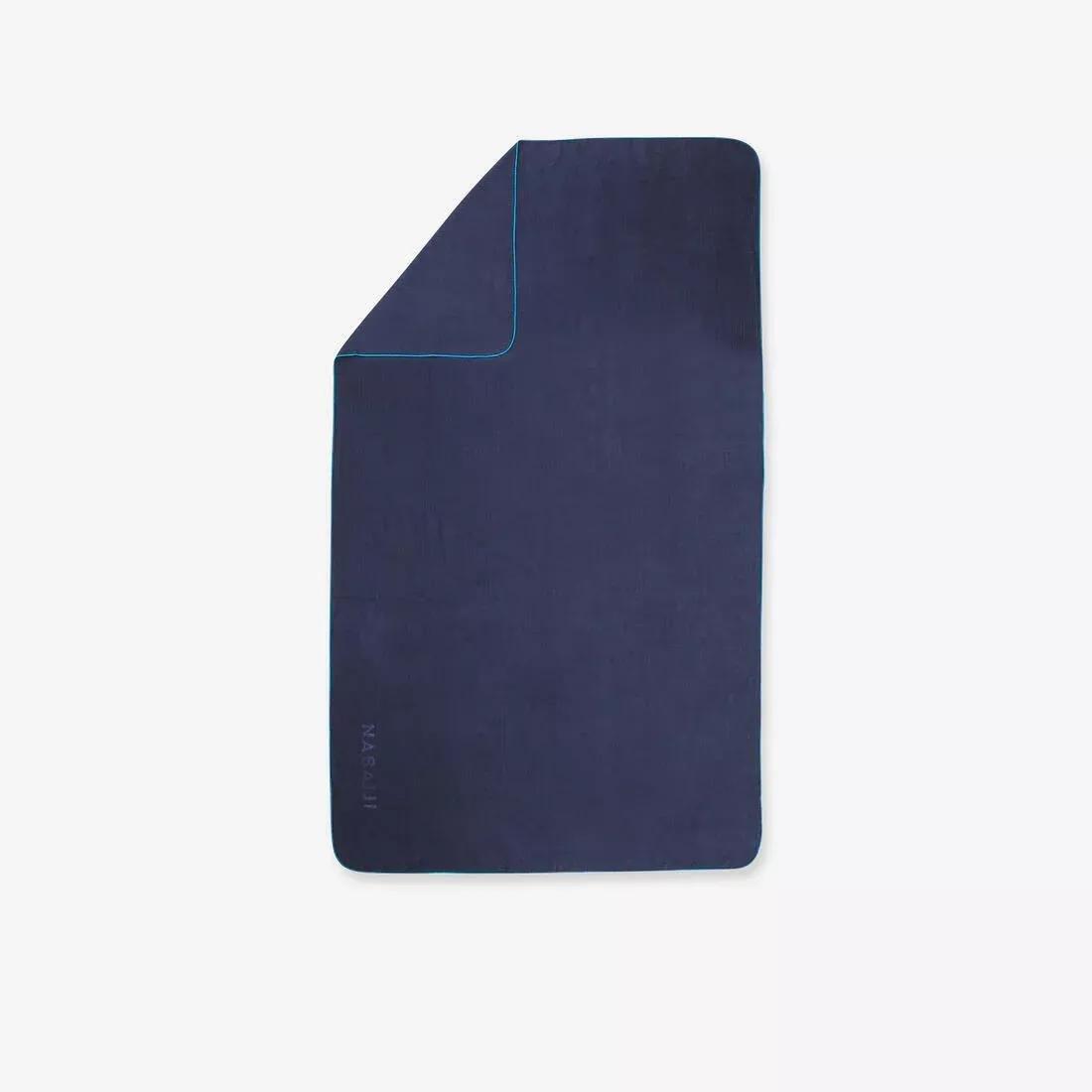 Microfibre Towel - Size Xl 110 X 175 Cm - Striped, Navy, No Color, large image number 12