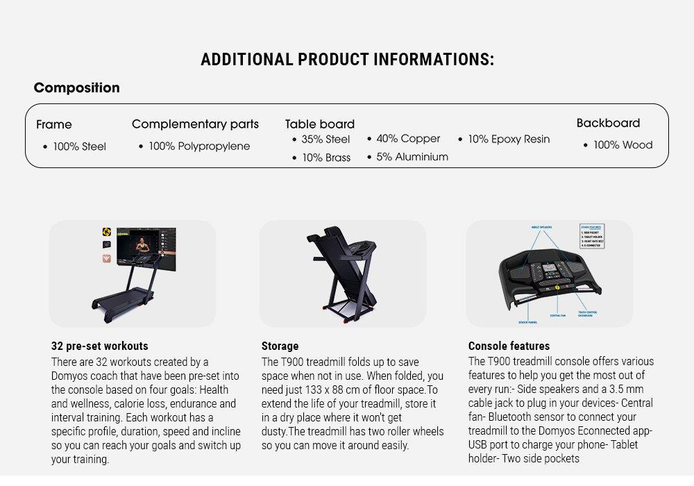 18 Km/H Smart Treadmill - T900C, No Color, large image number 17