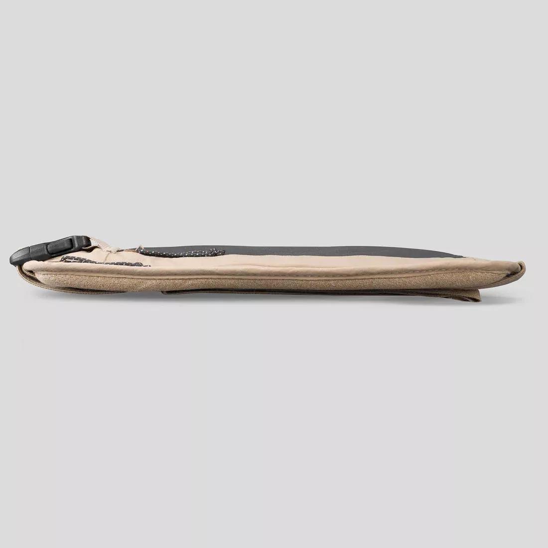 CAPPUCCINO BEIGE Discreet Travel Trekking Bum Bag TRAVEL RFID - Beige, No Color, large image number 9