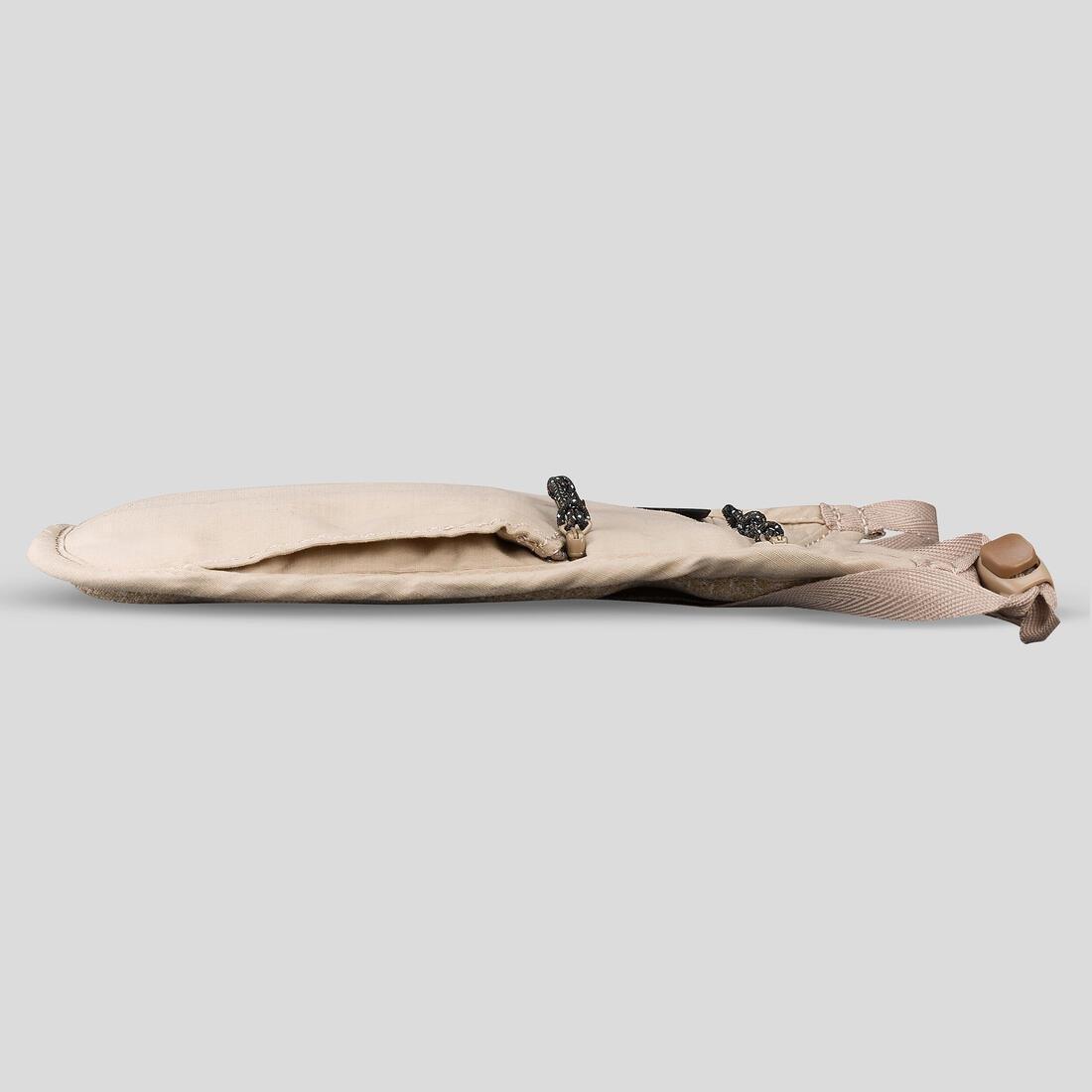Discreet Neck Pouch - Travel Rfid, Beige, No Color, large image number 7