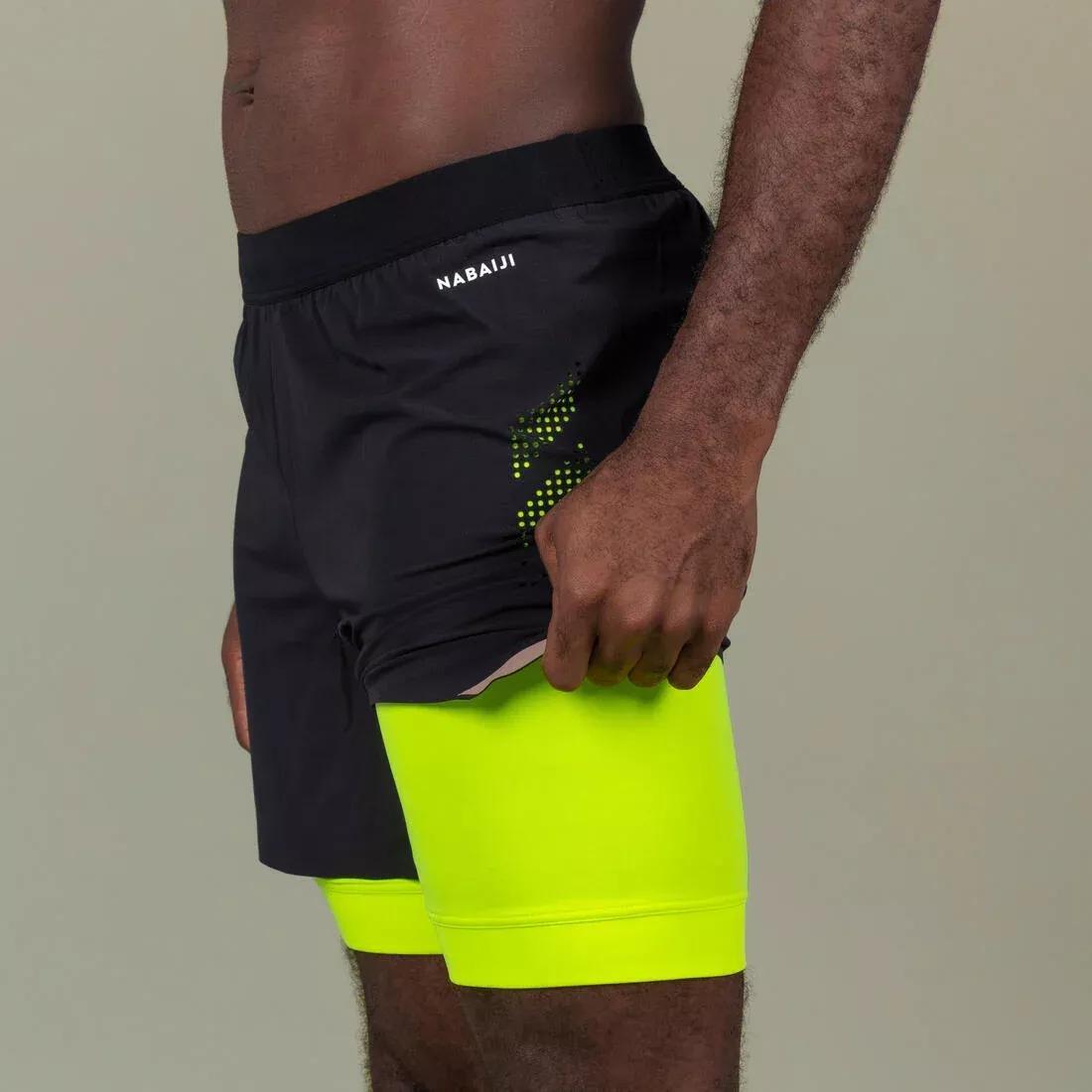 Men Swimming Jammer-Swim Short - 500 Fiti, Black, No Color, medium