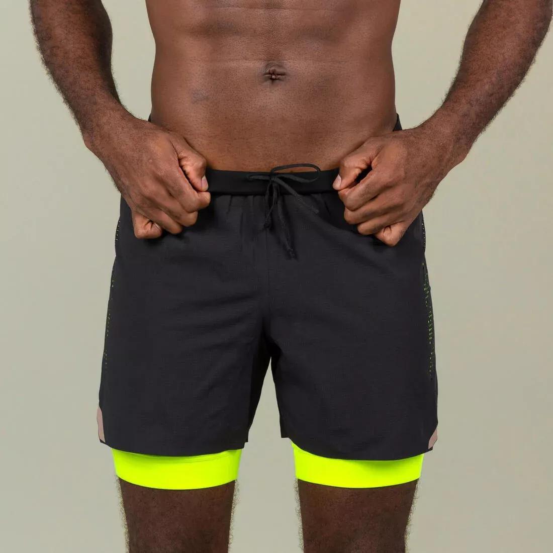 Men Swimming Jammer-Swim Short - 500 Fiti, Black, 5401_000, large image number 4