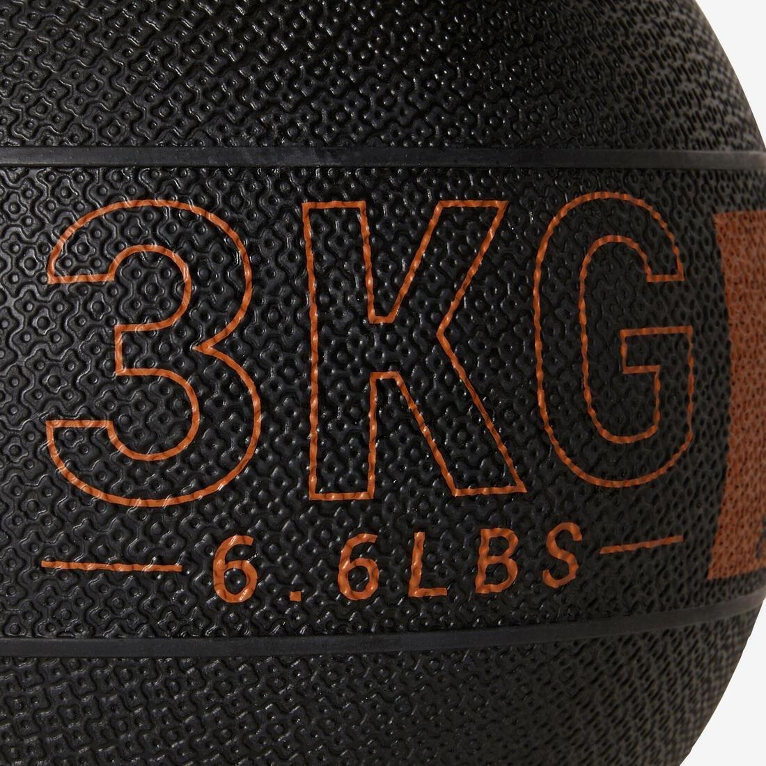 4 Kg Medicine Ball, Black, No Color, large image number 9