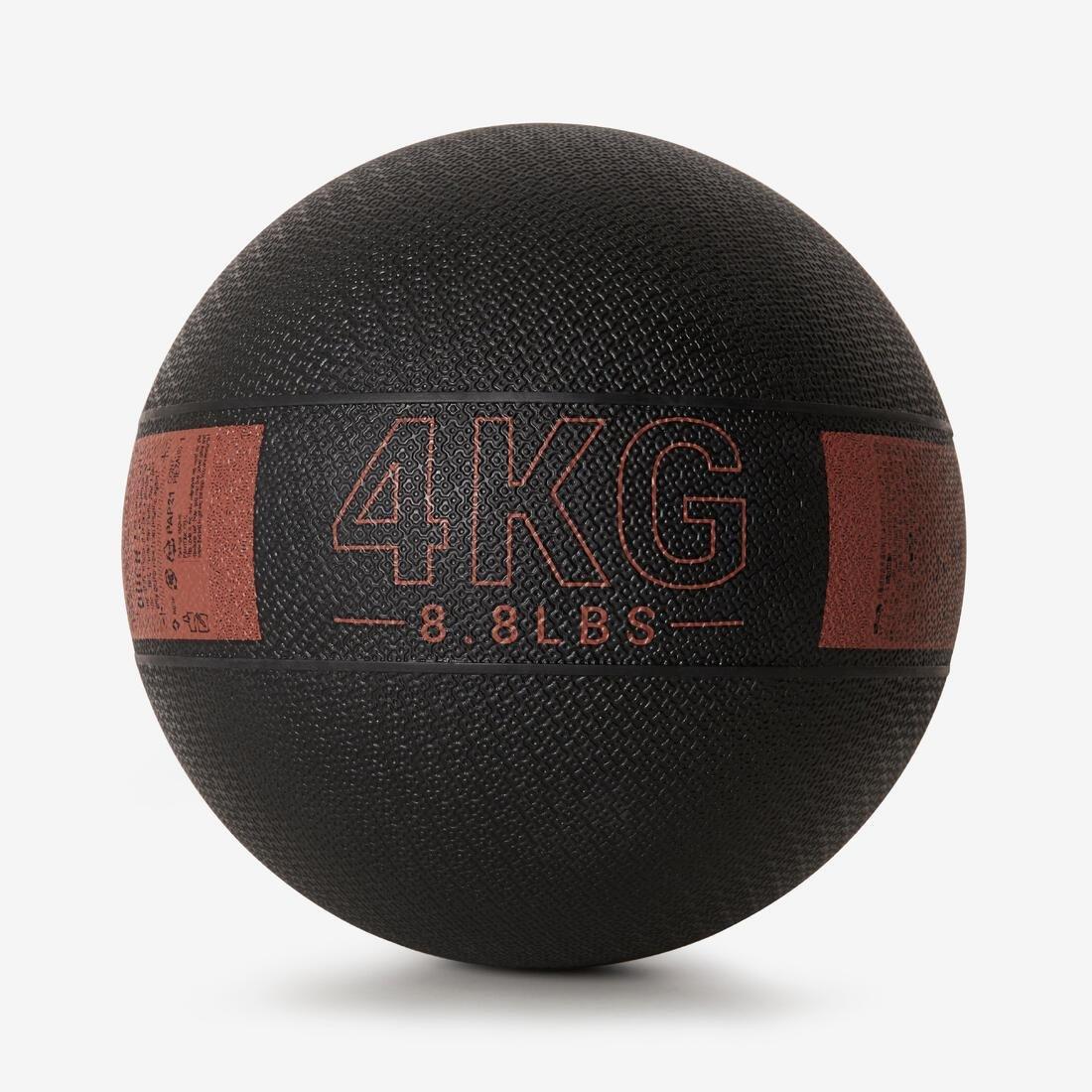 4 Kg Medicine Ball, Sepia, No Color, large image number 10