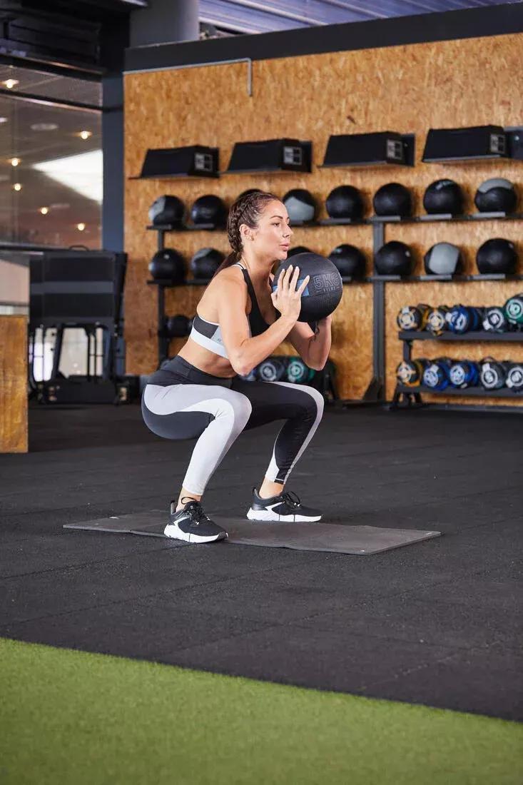 4 Kg Medicine Ball, Black, No Color, large image number 6