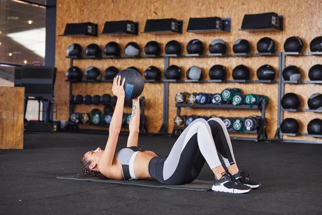 4 Kg Medicine Ball, Black, No Color, large image number 7