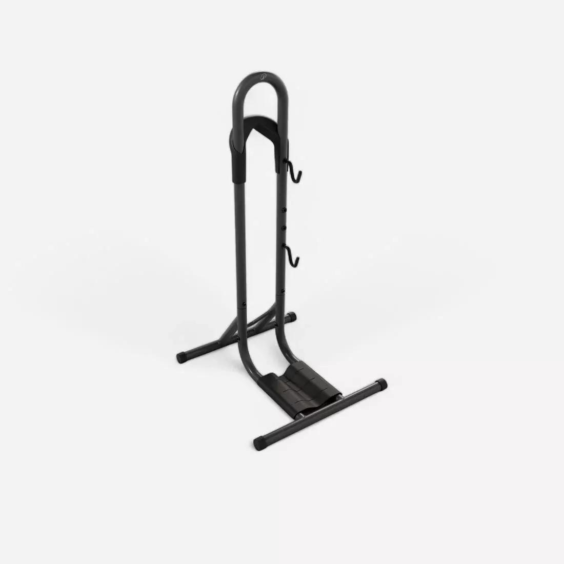 2-In-1 Floor Rack For 1 Bike, Black, No Color, large image number 0