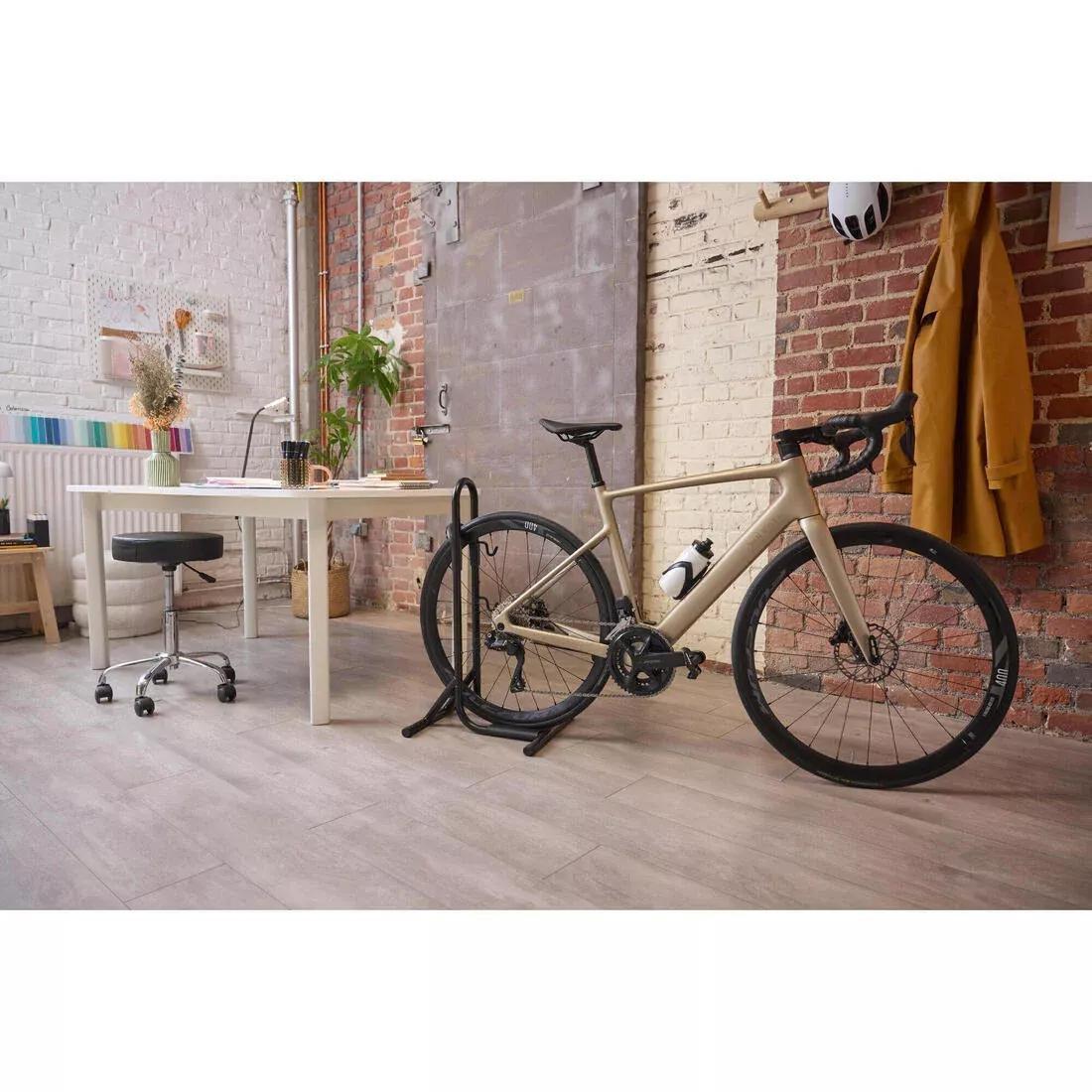 2-In-1 Floor Rack For 1 Bike, Black, No Color, medium