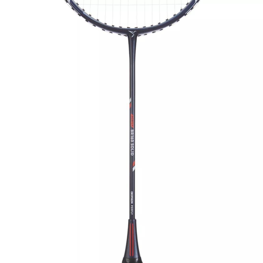 Adult Badminton Racket - Br 160, Navy, No Color, large image number 3