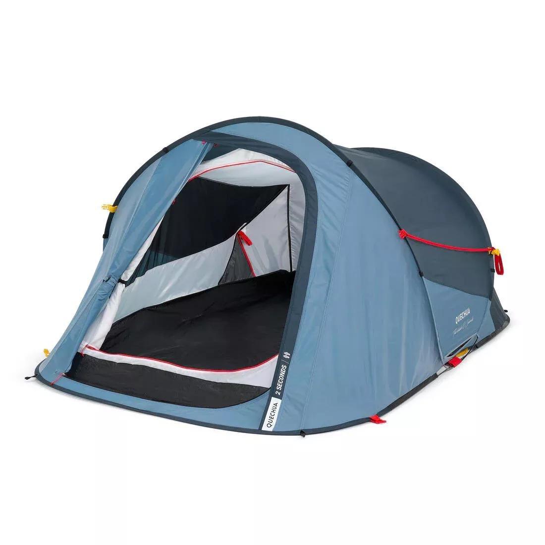 QUECHUA - 2 Man Tent - 2 Seconds, Blue