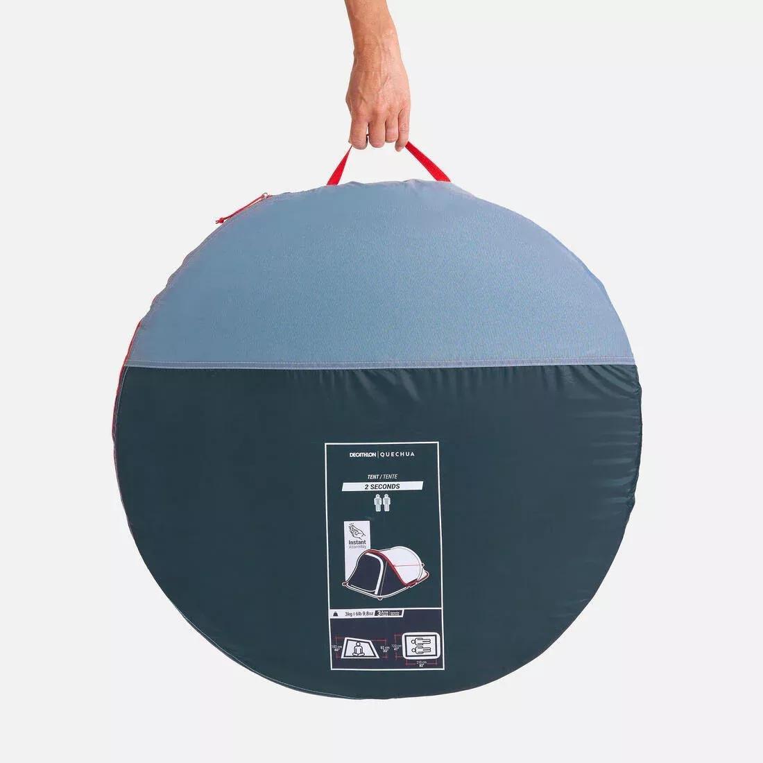 2 Man Tent - 2 Seconds, Blue, No Color, large image number 2
