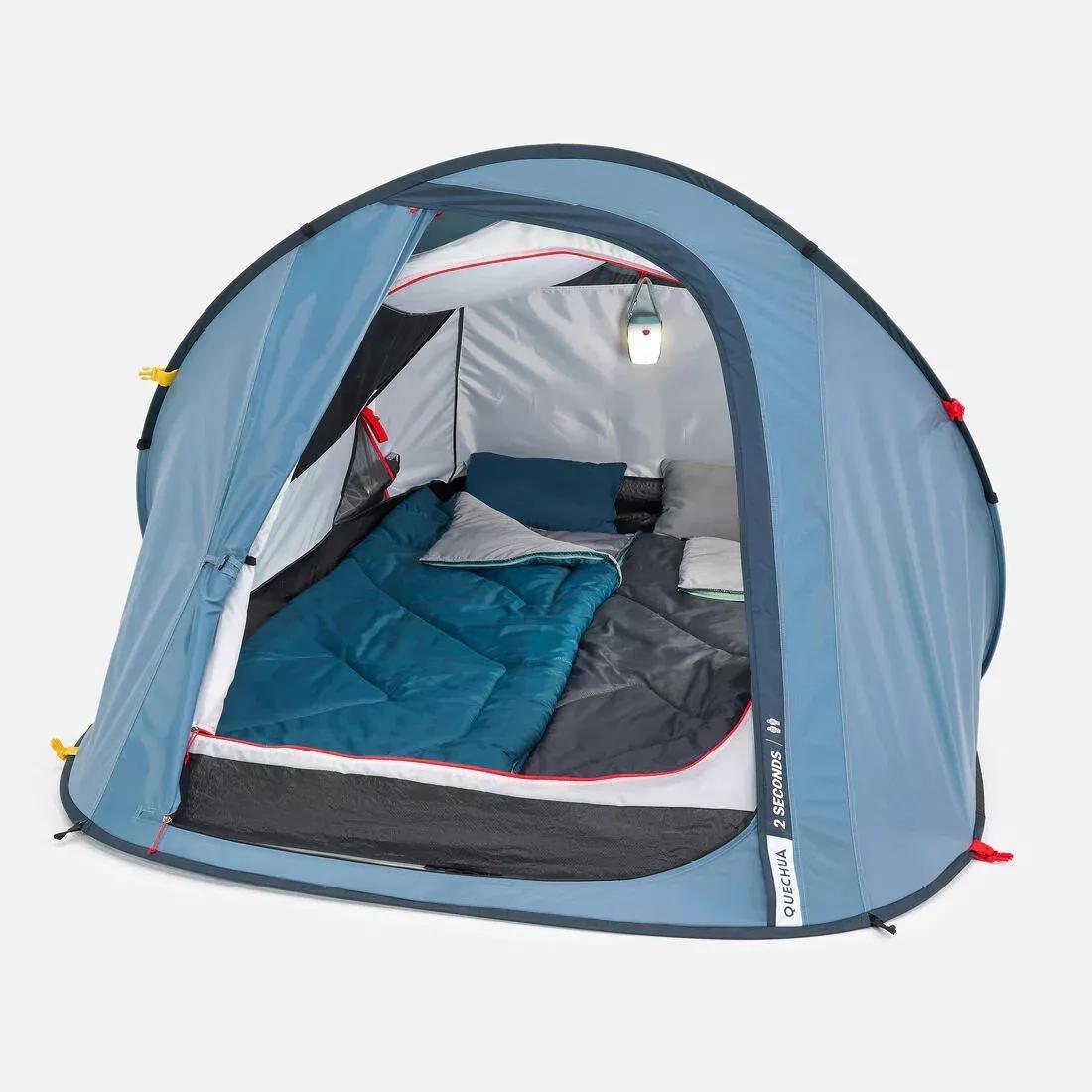 QUECHUA - 2 Man Tent - 2 Seconds, Blue