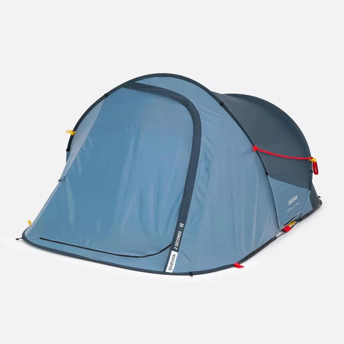 QUECHUA - 2 Man Tent - 2 Seconds, Blue