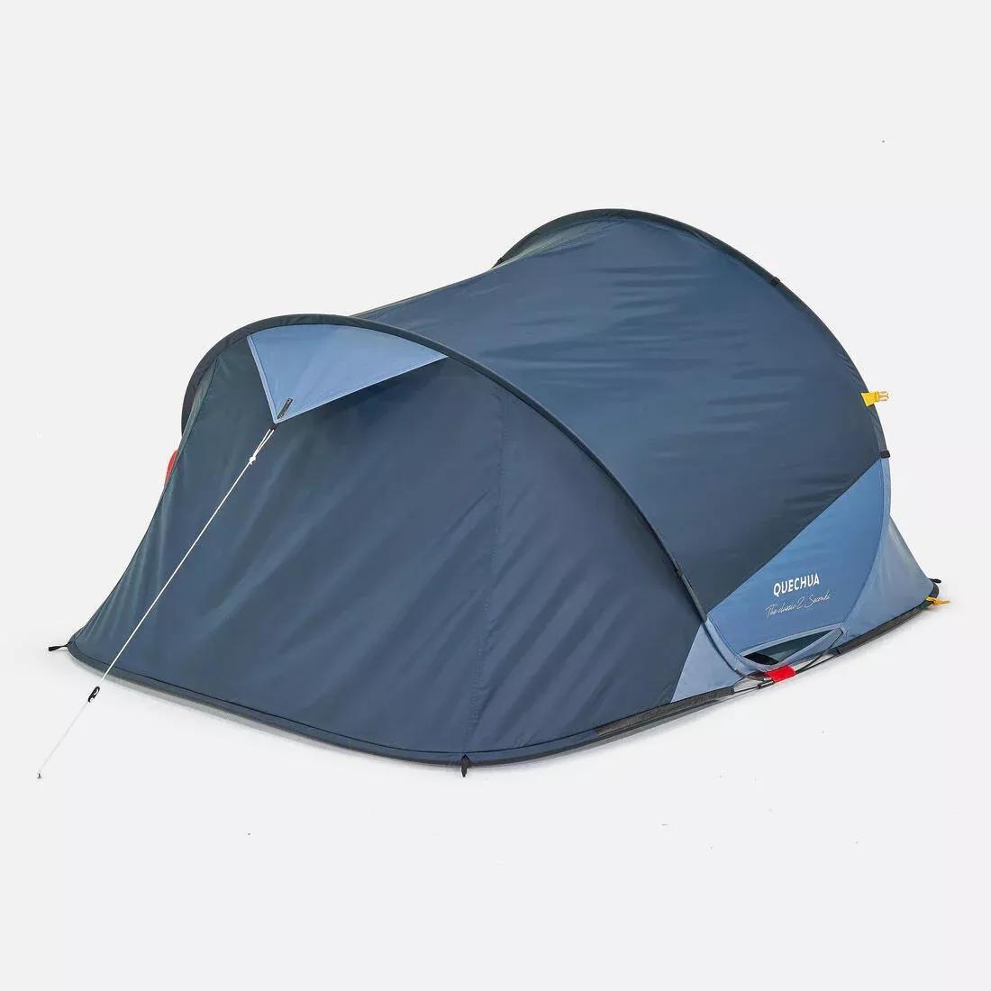 QUECHUA - 2 Man Tent - 2 Seconds, Blue