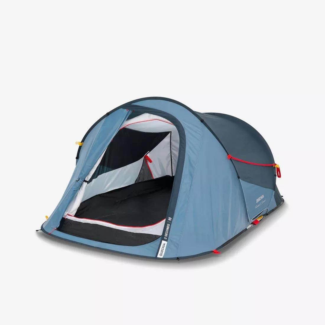 QUECHUA - 2 Man Tent - 2 Seconds, Blue