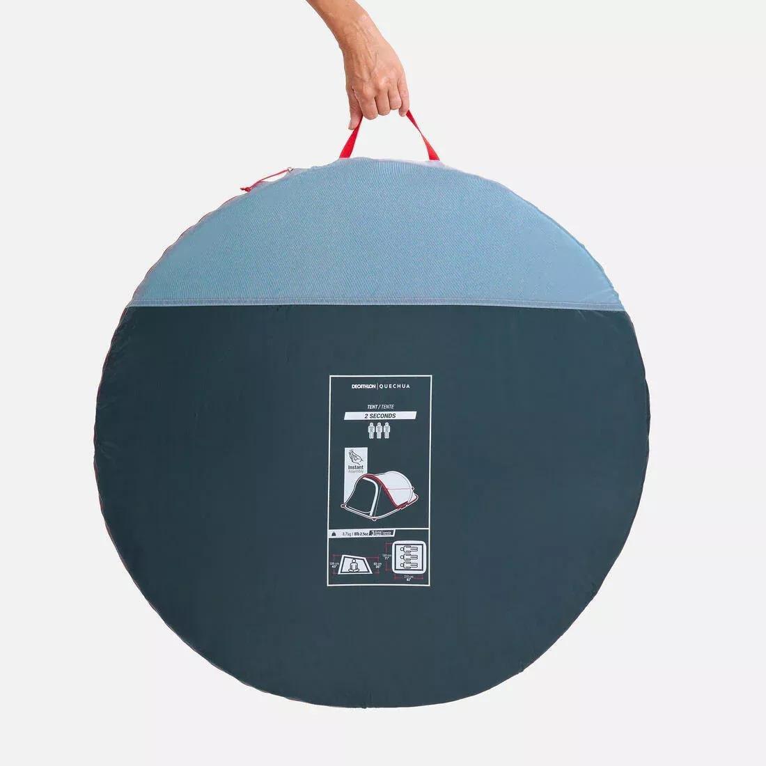 Camping 2 Seconds Tent - 3 Person, Blue, No Color, large image number 9