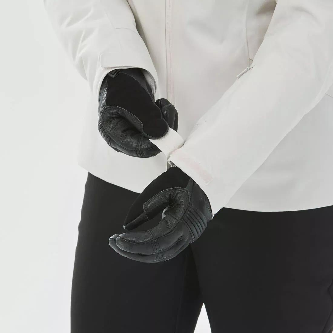 Women Warm Ski Jacket - 500, White, No Color, large image number 13