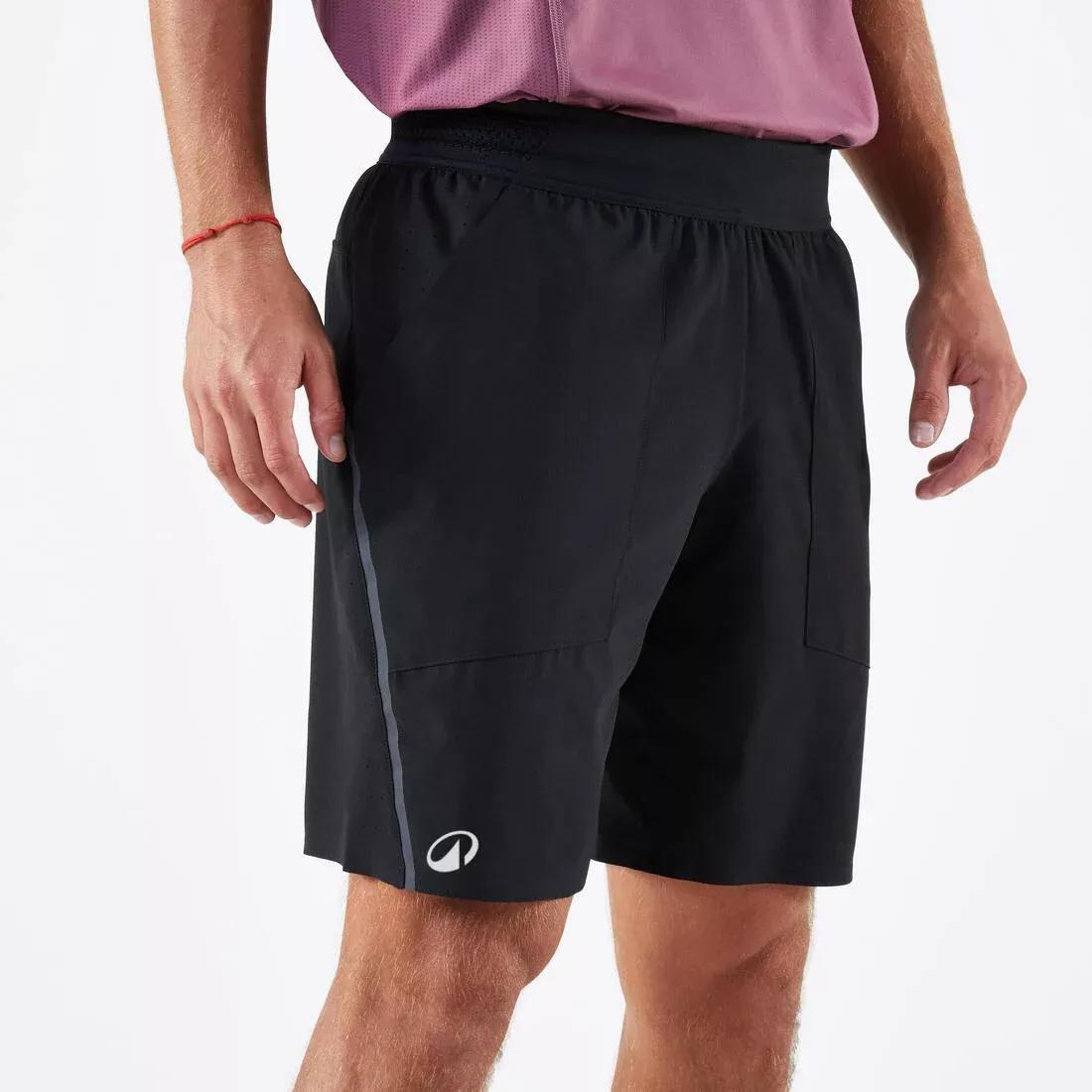 Men Breathable Tennis Shorts - Dry+ Gael Monfils, Black, No Color, large image number 4