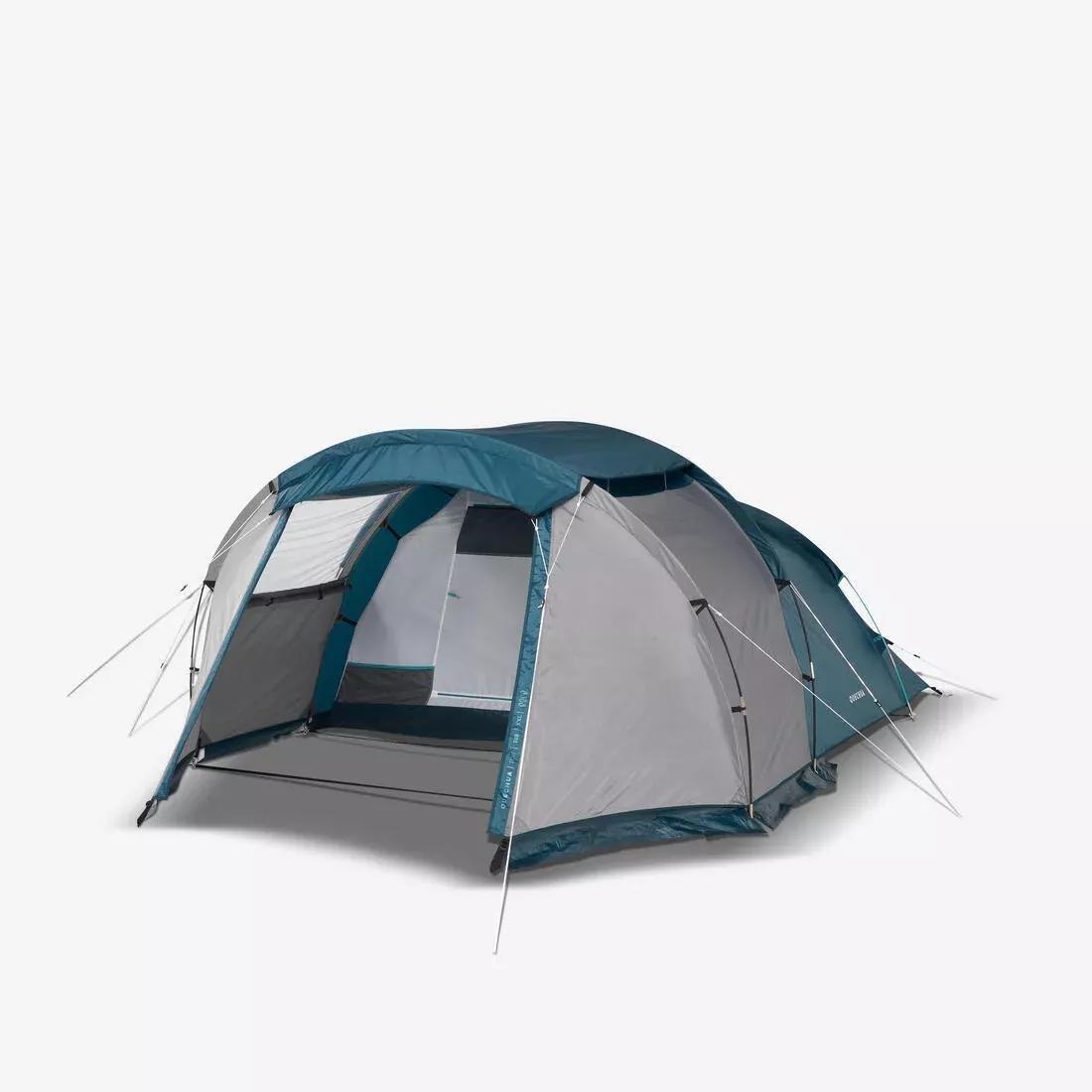 Camping tent - MH100 XXL - 4 person, Blue, No Color, medium