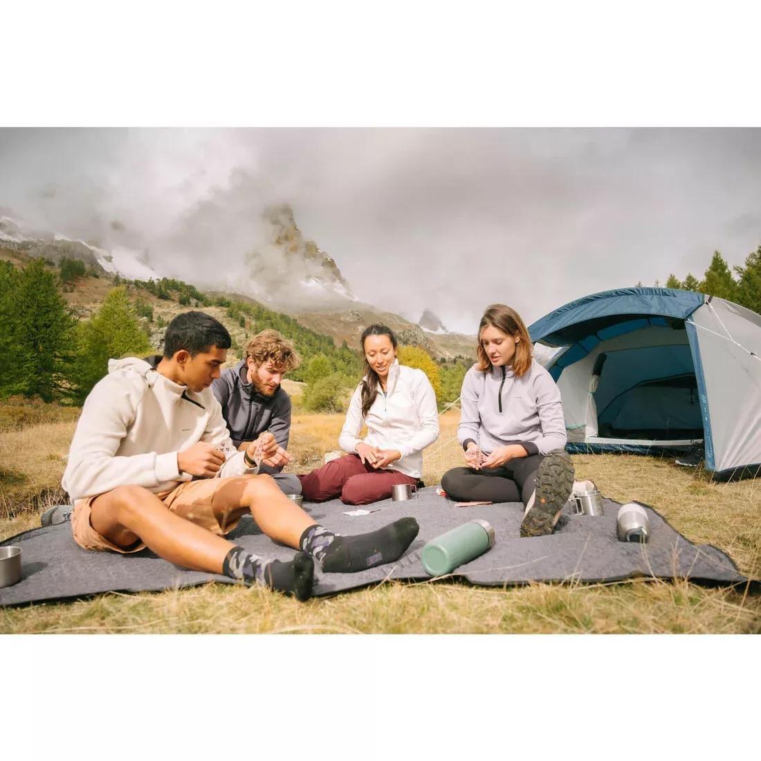 Camping tent - MH100 XXL - 4 person, Blue, No Color, large image number 2