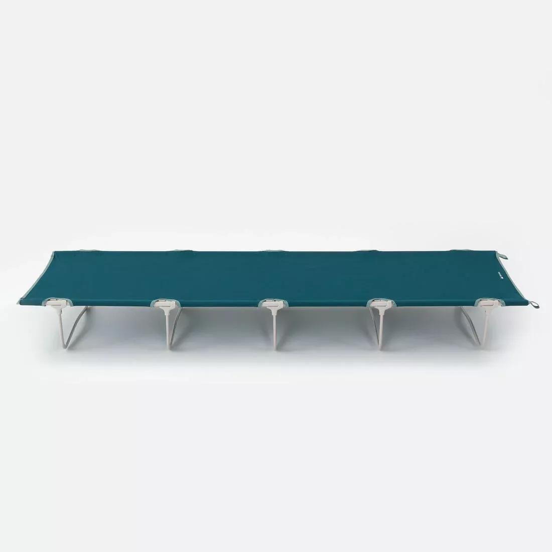 Basic Camping Bed - 60 Cm 1 Person, Green, No Color, large image number 3