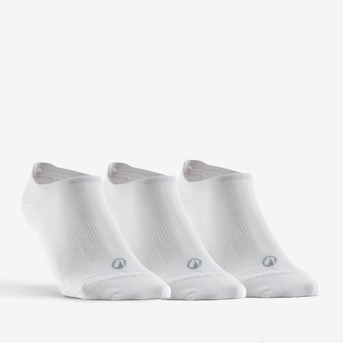 Low Sports Socks - Tri-Pack - RS 160, White, No Color, medium