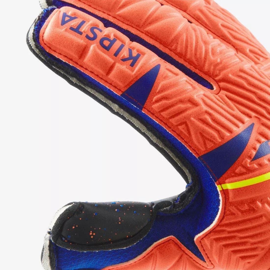 KIPSTA--GLOVES F500 VIRALTO SH IELDER ORANGE KID, , large image number 4