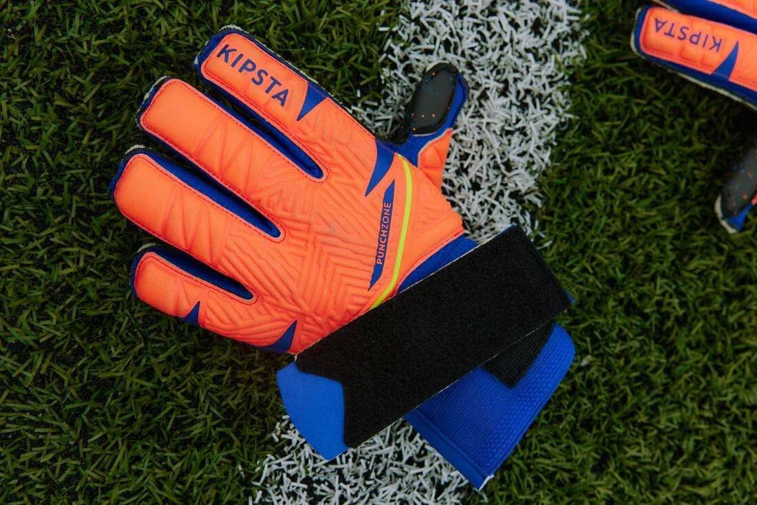 KIPSTA--GLOVES F500 VIRALTO SH IELDER ORANGE KID, , large image number 14