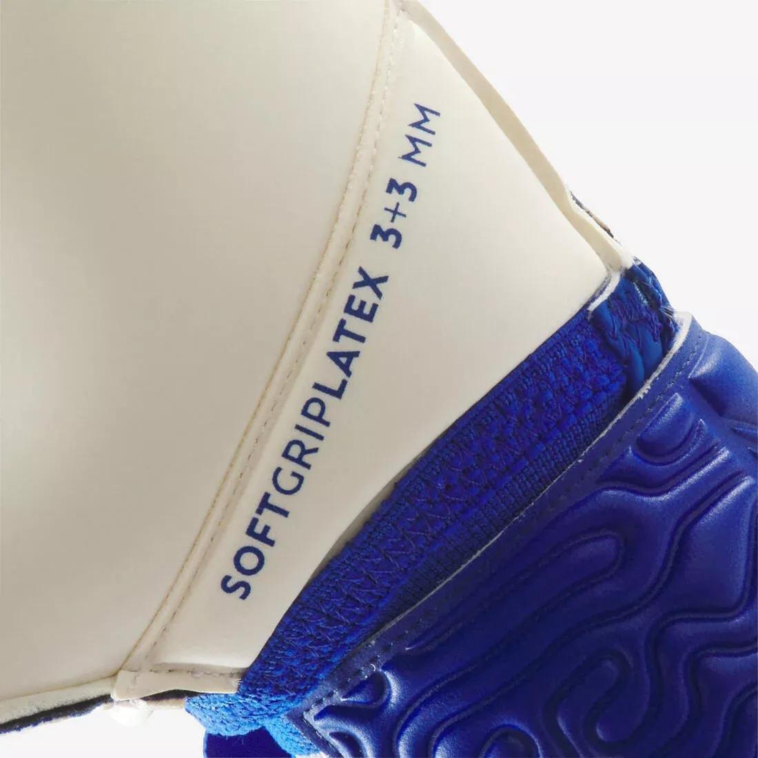 Unisex Football Goalkeeper Gloves - F500 Viralto, White, , large image number 3
