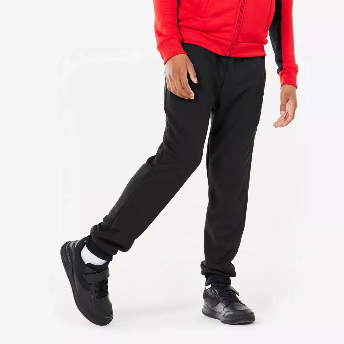 Kids Unisex Breathable Tracksuit, Red, No Color, large image number 3
