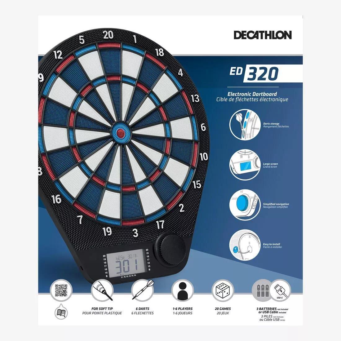 ED320 electronic dartboard, No Color, medium