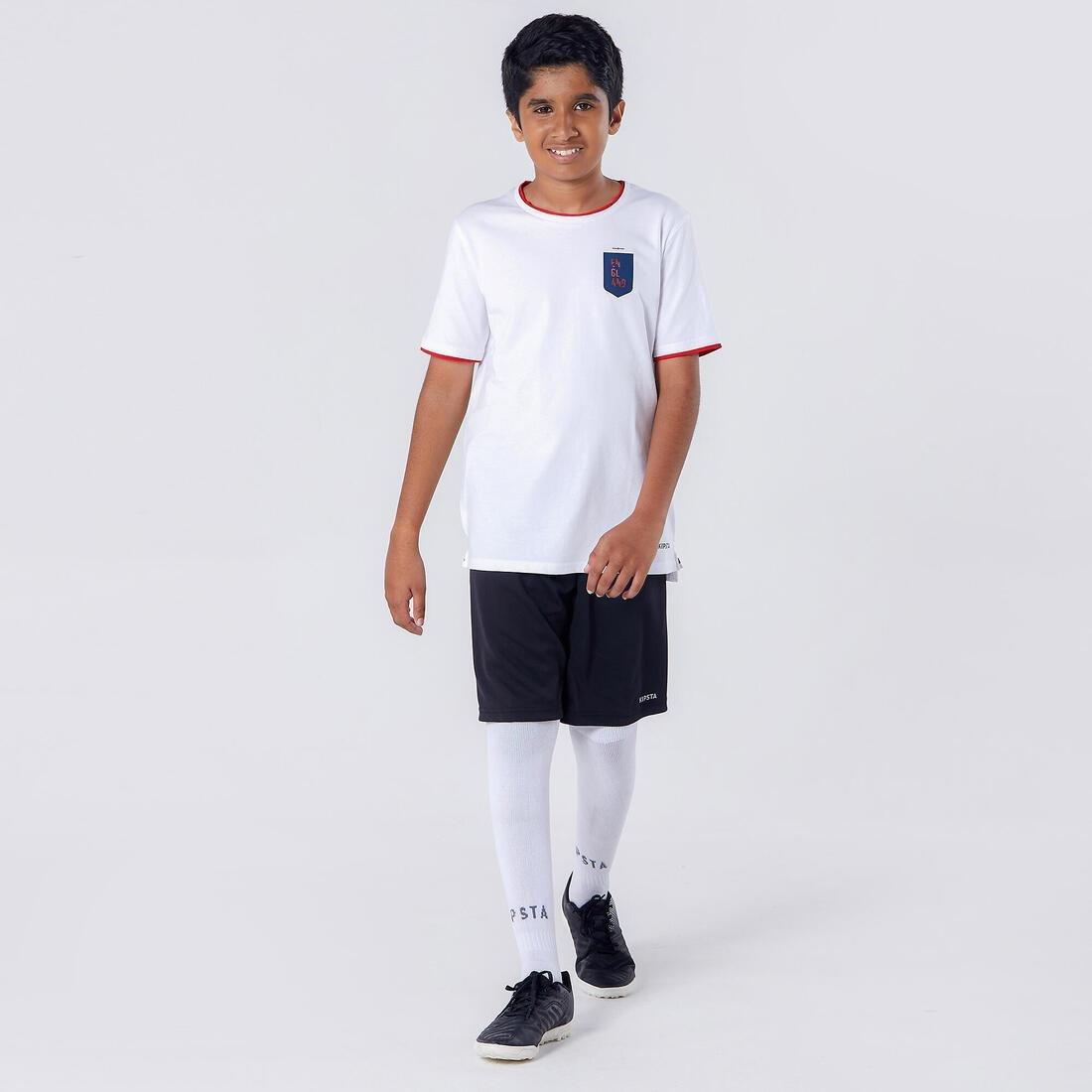 Unisex Kids England 2022 Shirt - Ff100, White, No Color, large image number 2