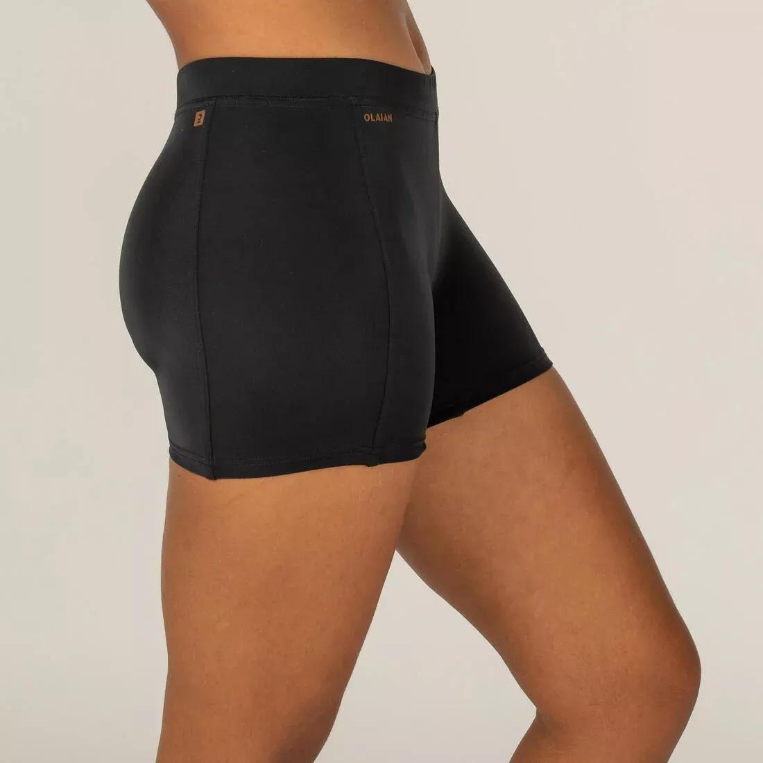 Women's Shorty Swimsuit, Black, , large image number 1