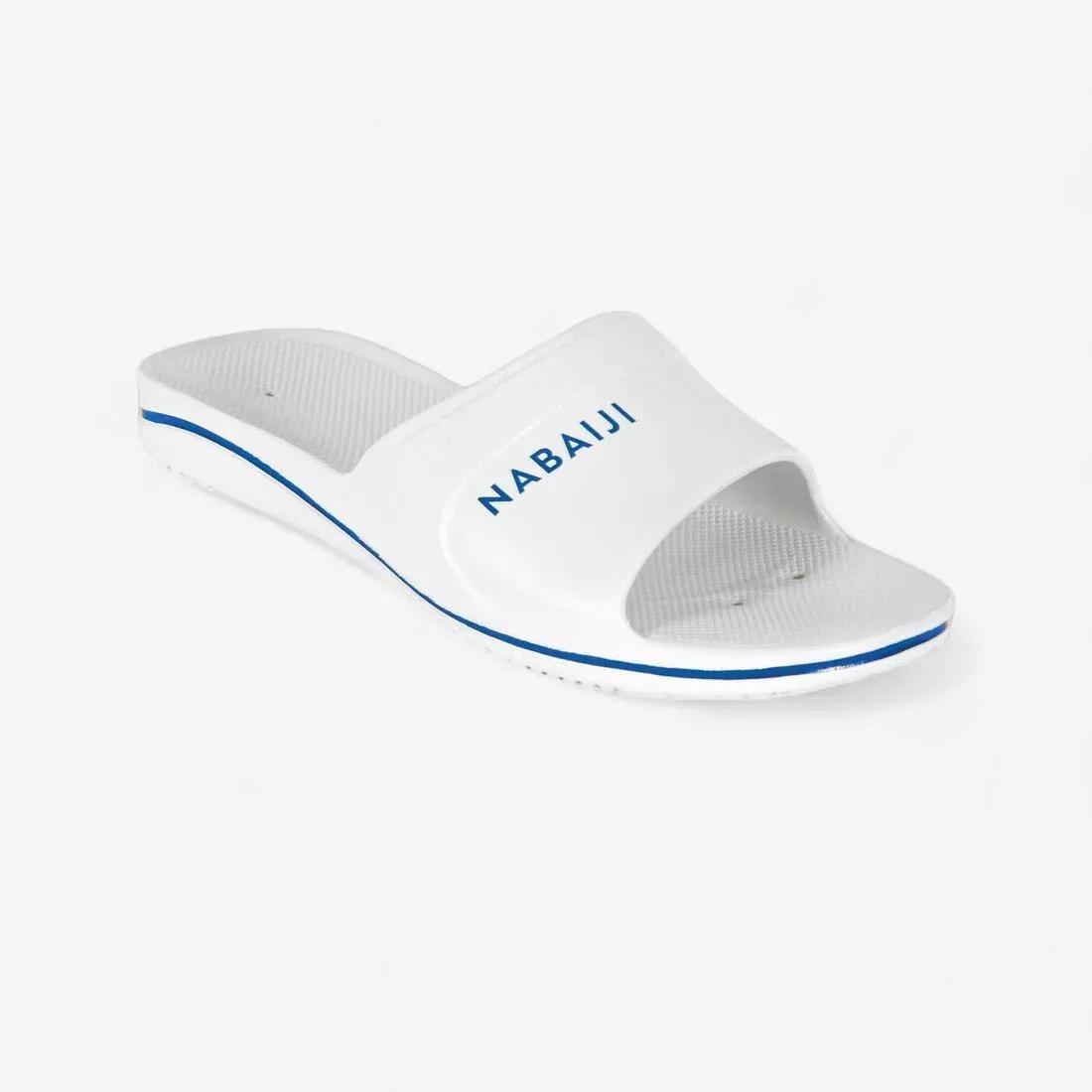Men's 100 Plus Pool Slides, Ultra White, , medium