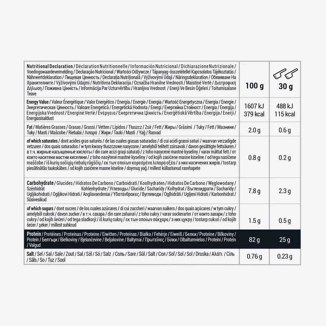 100% Pure Whey Isolate - 900g, Chocolate, No Color, large image number 1