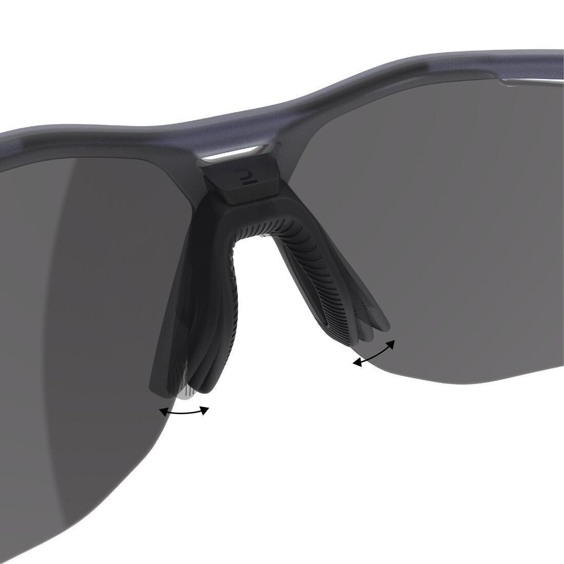KALENJI - Unisex Runperf 2 Translu Running Sunglasses Category 3, Grey
