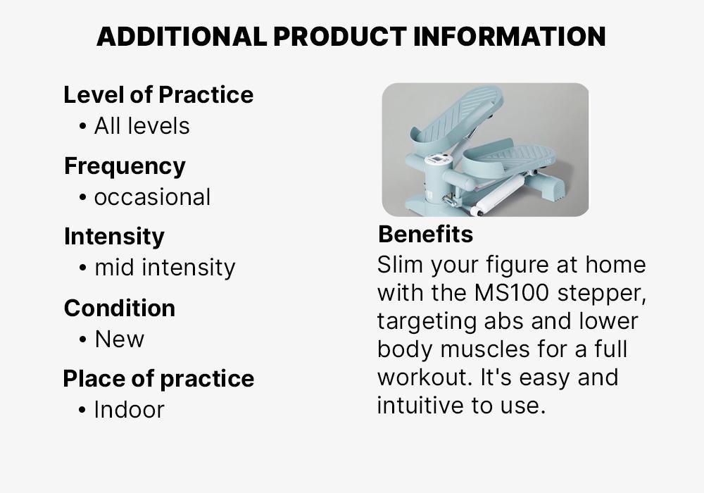 Mini Stepper - Ms100, Grey, No Color, medium