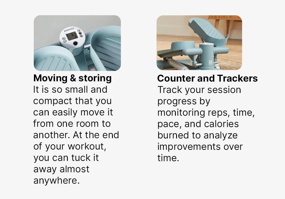 Mini Stepper - Ms100, Grey, No Color, medium