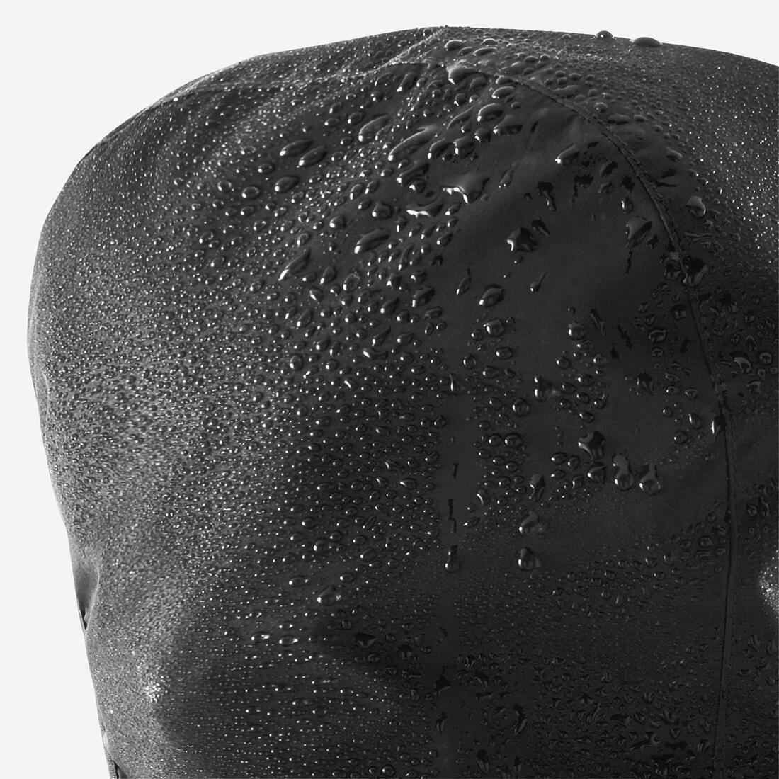 BLACK Rainproof Football Jacket Viralto Club - Black, No Color, medium