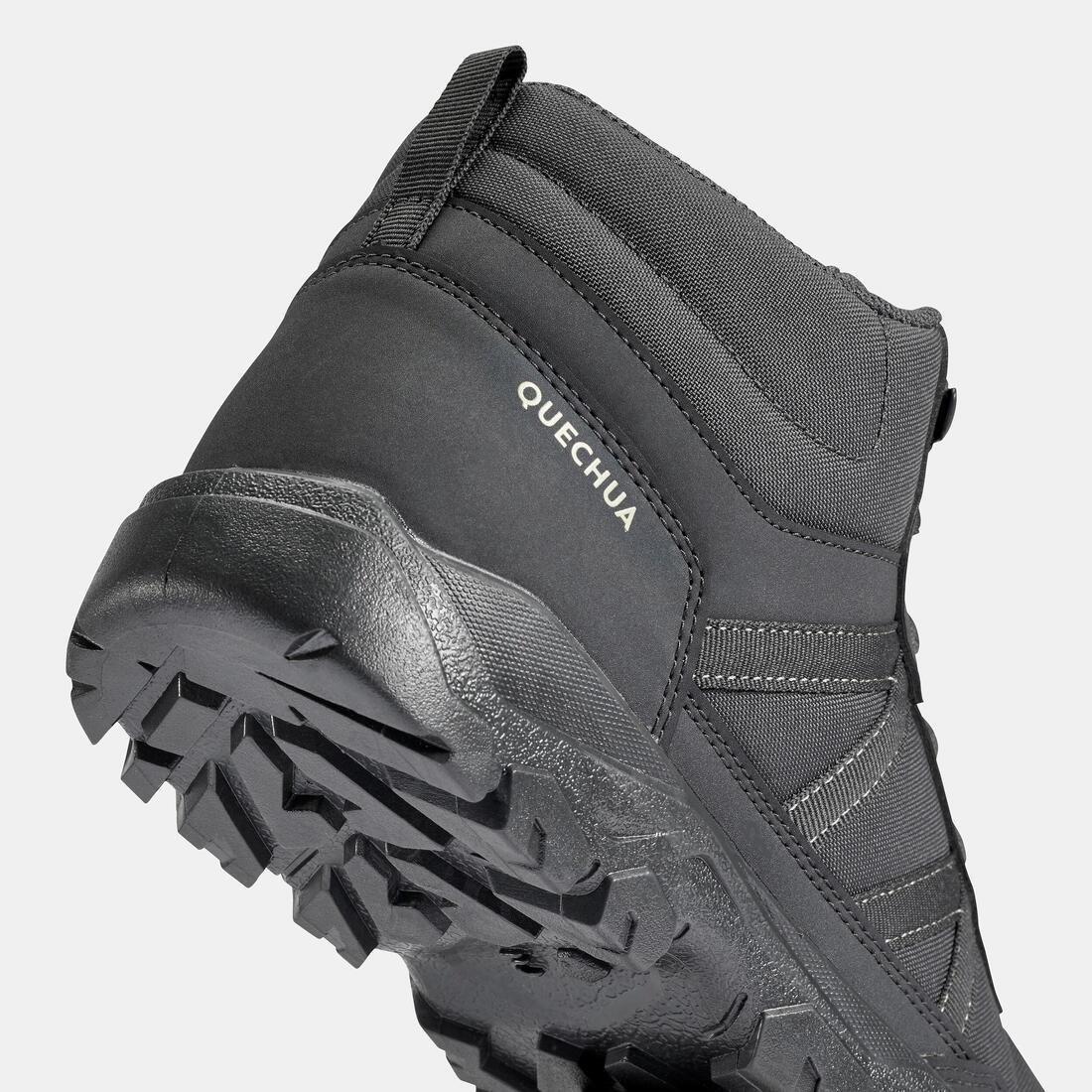 Men Hiking Boots - Nh100 Mid, Grey, , large image number 4