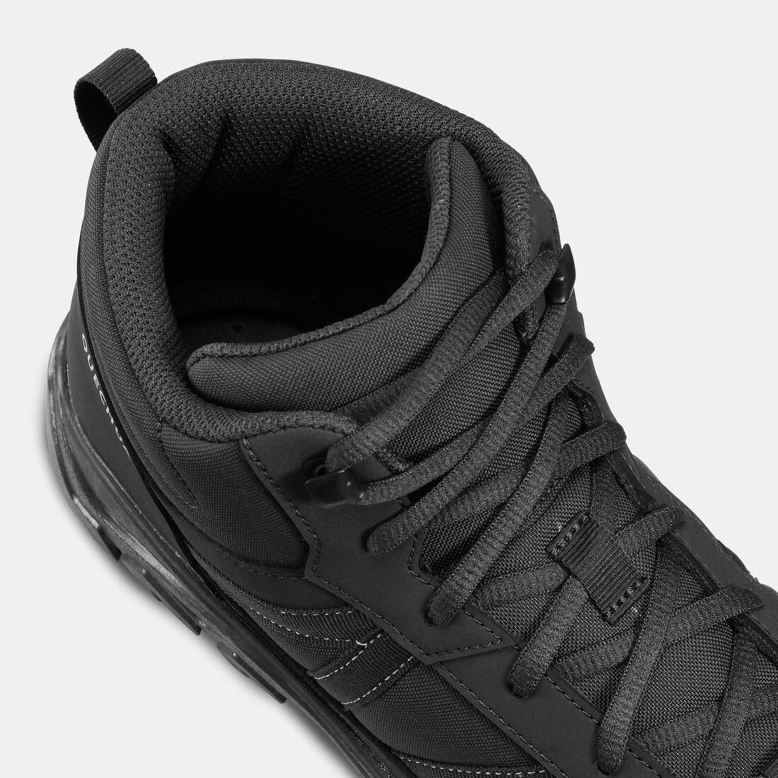 Men Hiking Boots - Nh100 Mid, Grey, , large image number 5