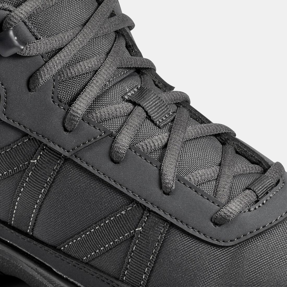Men Hiking Boots - Nh100 Mid, Grey, , large image number 7