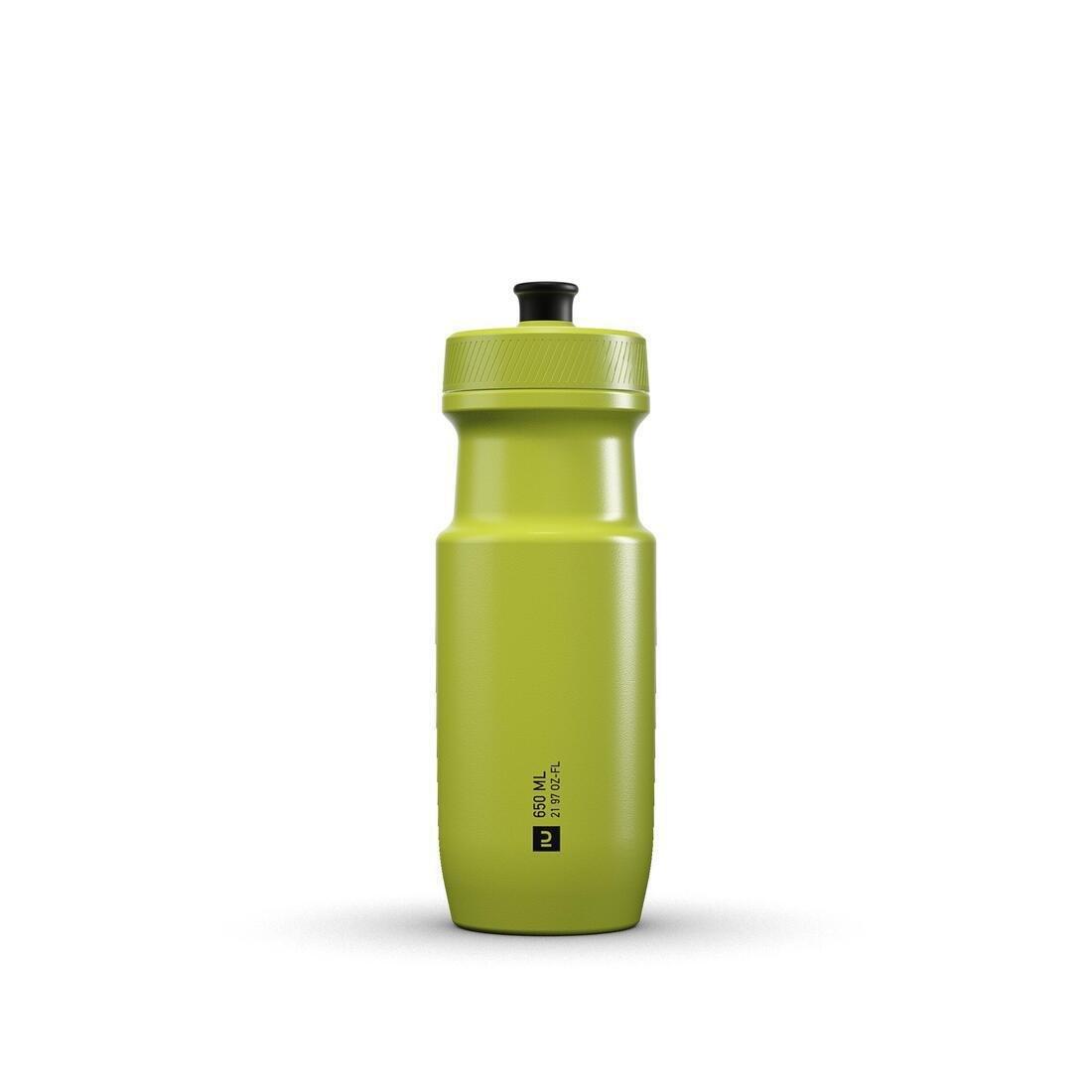 DECATHLON - Cycling Water Bottle Softflow - 650 Ml M, Yellow