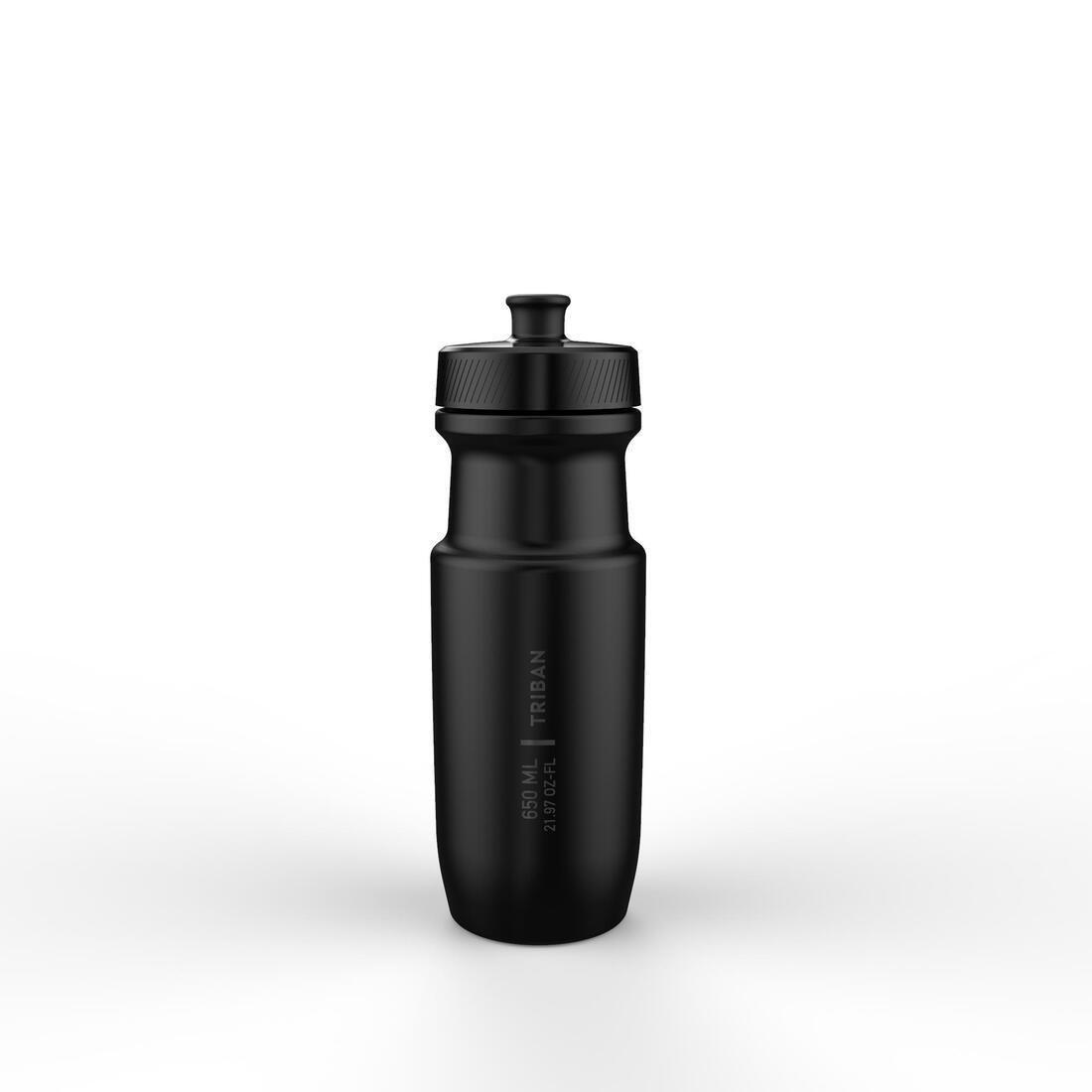 Cycling Water Bottle Softflow - M 650 Ml, Green, No Color, large image number 2