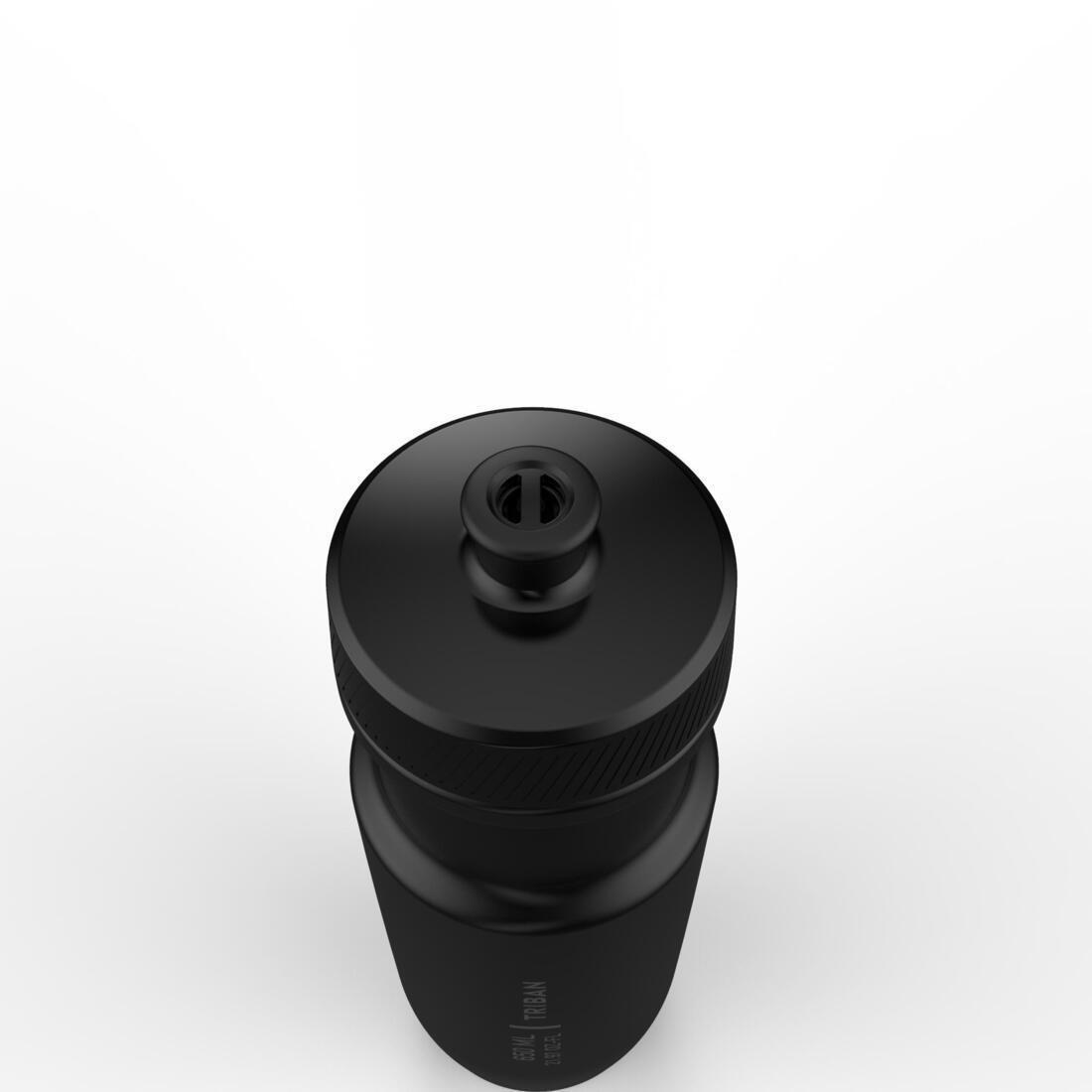 Cycling Water Bottle Softflow - M 650 Ml, Green, No Color, large image number 3