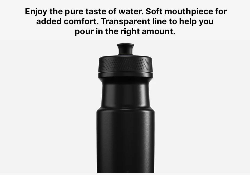 Cycling Water Bottle Softflow - M 650 Ml, Green, No Color, medium