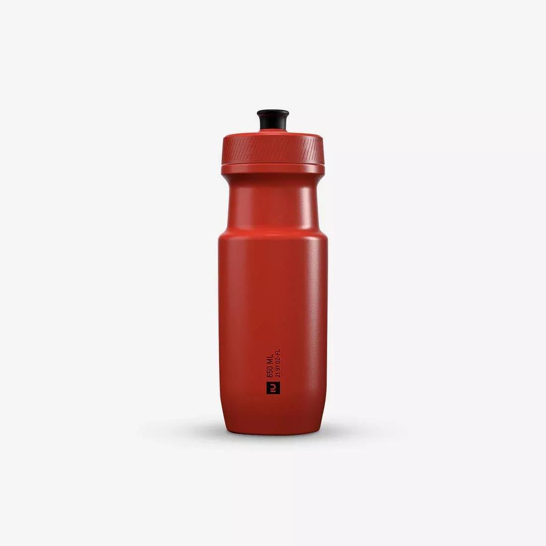 650 ml Cycling Water Bottle, bright tomato, , medium