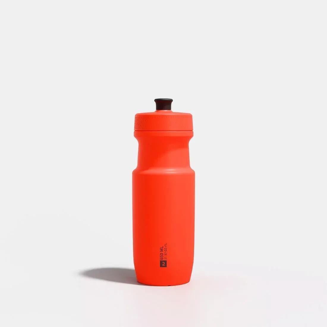 650 ml Cycling Water Bottle, bright tomato, No Color, large image number 6
