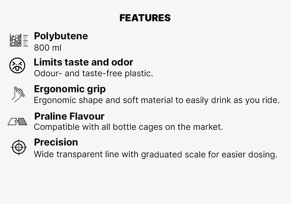 Cycling Water Bottle Softflow - 800 Ml L, Yellow, No Color, large image number 15