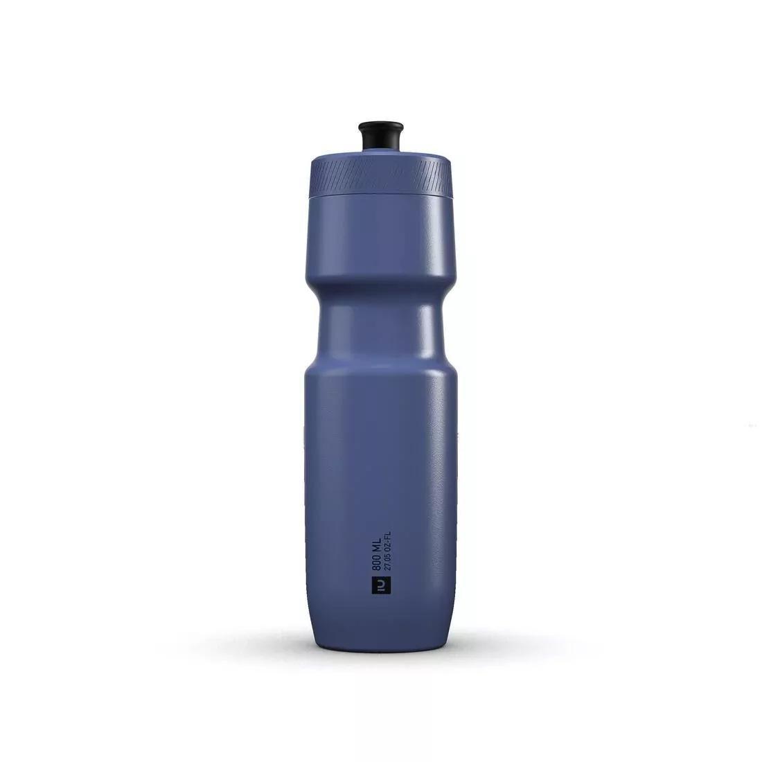 Cycling Water Bottle Softflow - 800 Ml L, Blue, No Color, large